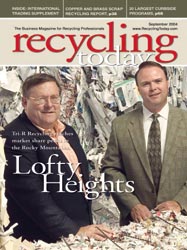Recycle Today magazine cover