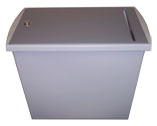 under counter shredding bin