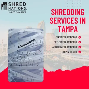 Shred Nations shredding services in Tampa