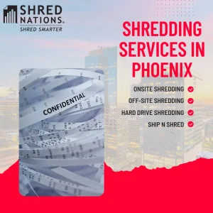 Shred Nations shredding services in Phoenix