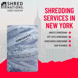Shred Nations shredding services in New York