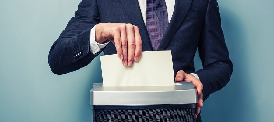 Shredding your documents yourself does not save money