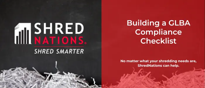 building a glba compliance checklist featured image shred nations