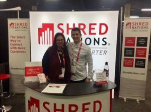 Shred Nations Customer Care Team at NAID 2018