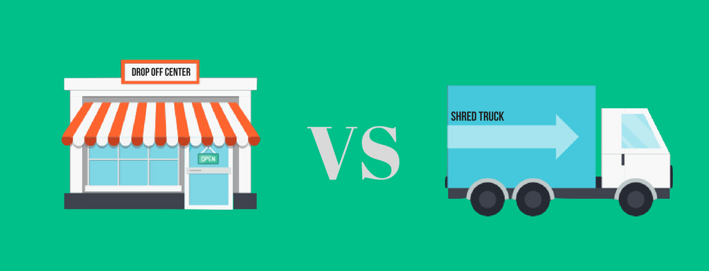 Mobile Shredding vs Drop Off Shredding Services