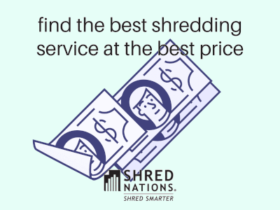 find the best shredding service for the price at Shred Nations