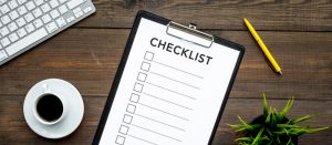 small shredding checklist