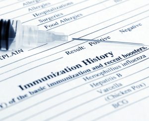 Immunization History Form