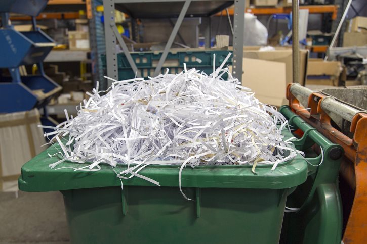 Offsite Shredding Services provide a certificate of destruction with Shred Nations