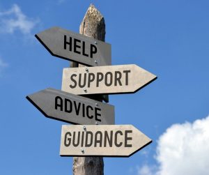 help advice support guidance