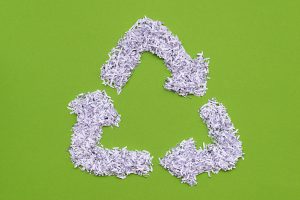 commitment sustainable shredding green environment paper