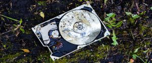 Ensuring old hard drives are safely disposed