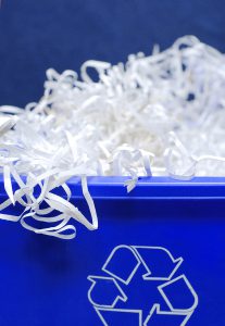 how shredded paper recycling process sustainability