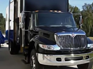 mobile shred truck at community shred event