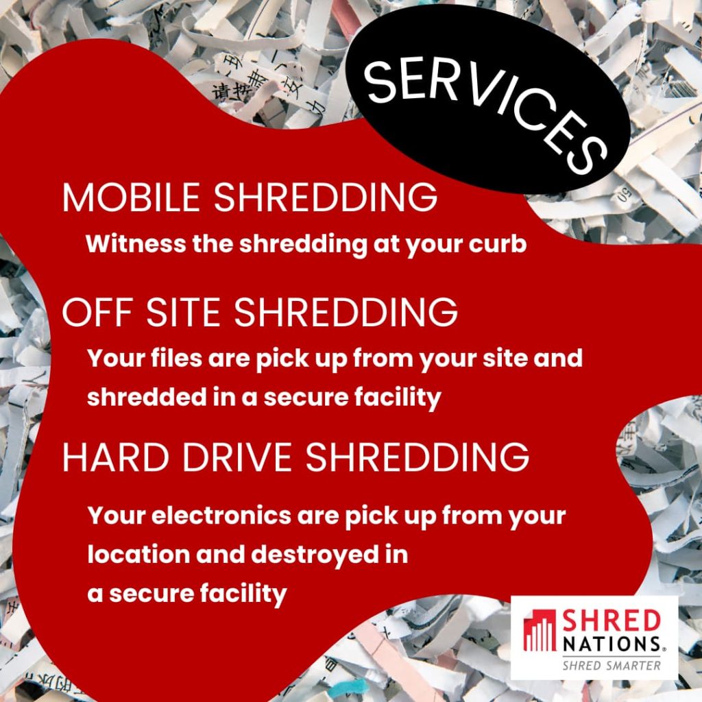 document shredding services fort bragg