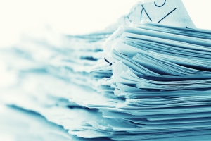 traditional paper documents need shredding